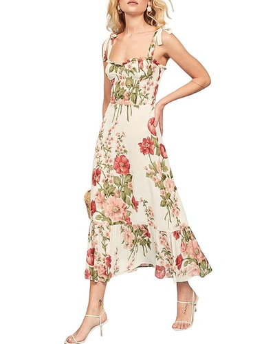 Adele Berto Maxi Dress In White