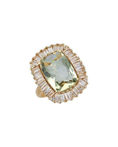 Tiramisu Vermeil 11.70 Ct. Tw. Gemstone Ring