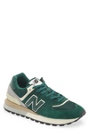 New Balance 574 Sneaker In Green