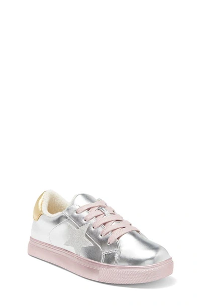 Steve Madden Jrezume Sneaker In Silver Multi