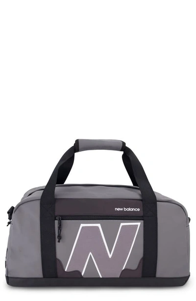 New Balance Legacy Duffle Bag In Grey