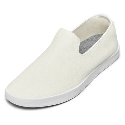 Allbirds Men's Wool Slip On Shoes In White