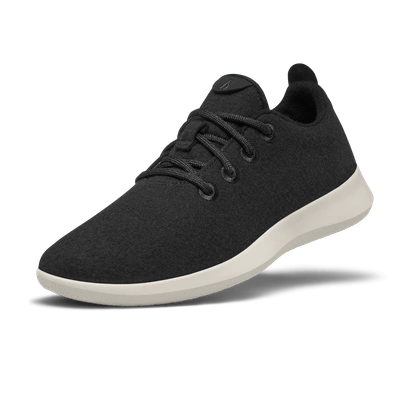 Allbirds Men's Wool Runners In True Black