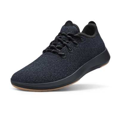 Allbirds Women's Wool Runner Mizzles In Black