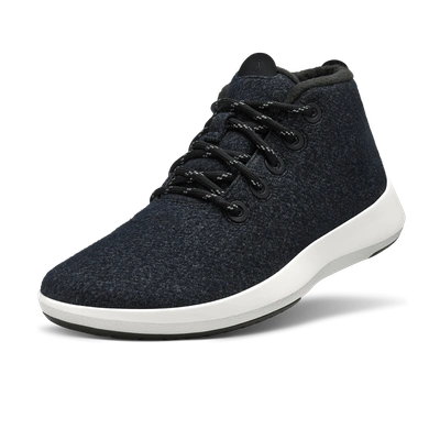 Allbirds Women's Wool Runner-up Mizzles In Up Mizzles - Natural Black