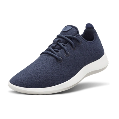 Allbirds Women's Wool Runners In Hazy Indigo