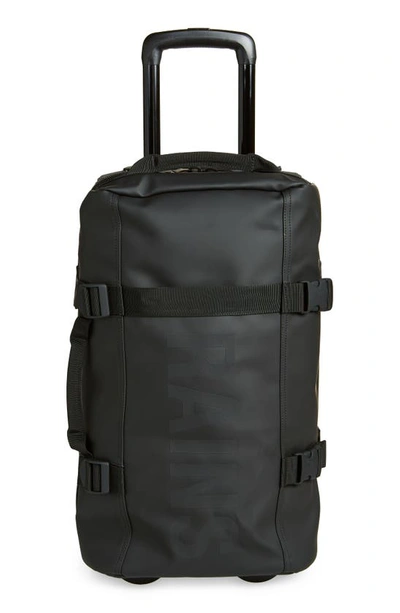 Rains Small Travel Waterproof Carry-on Luggage In Black