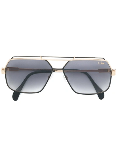 Cazal Square Shaped Sunglasses - Black