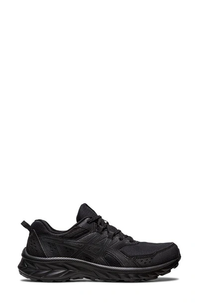 Asics Gel-venture® 9 Trail Running Shoe In Black/ Black