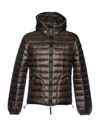 Duvetica Down Jacket In Dark Green