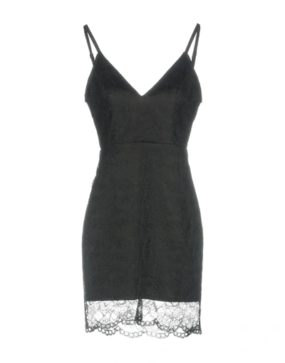 Misha Short Dress In Black