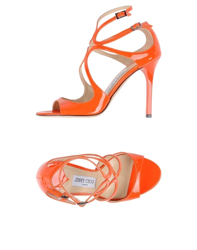 Sandals In Orange