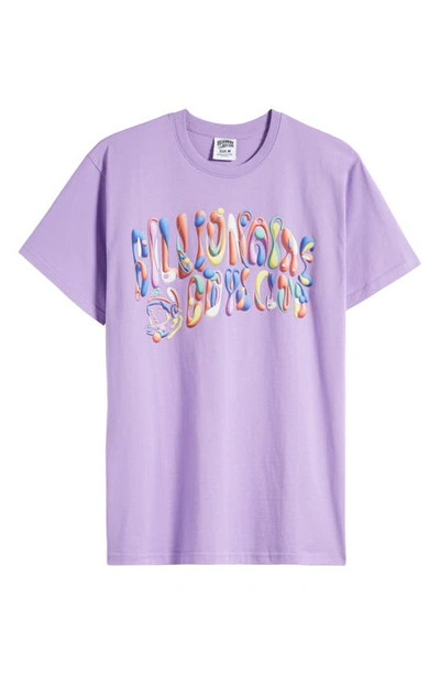 Billionaire Boys Club Billionairism Graphic T-shirt In English Lavender