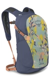 Osprey Daylite Backpack In Magnolia Print Jubilee Blue