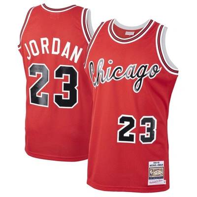 Mitchell & Ness Michael Jordan Red Chicago Bulls 1984/85 Hardwood Classics Rookie Authentic Jersey