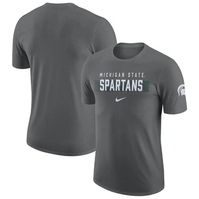 Nike Gray Michigan State Spartans Campus Gametime T-shirt