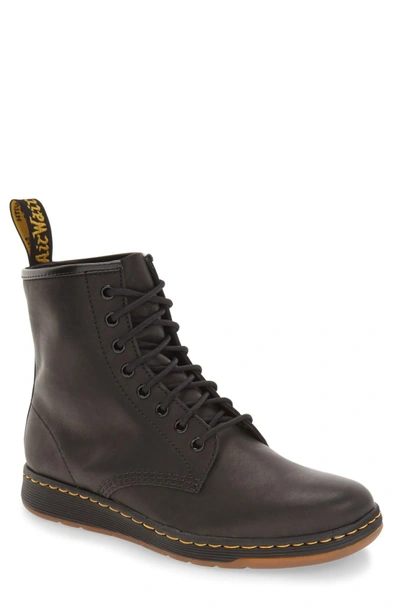 Dr. Martens' 'newton' Boot In Black Leather