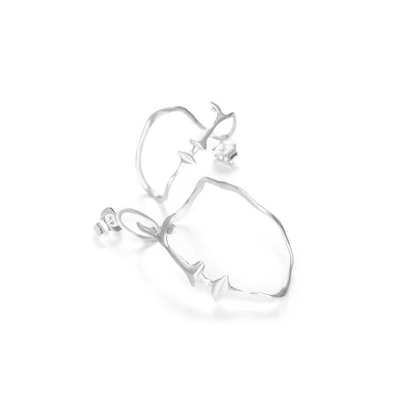 Bj0rg Jewellery The Dancer Silver Earpieces