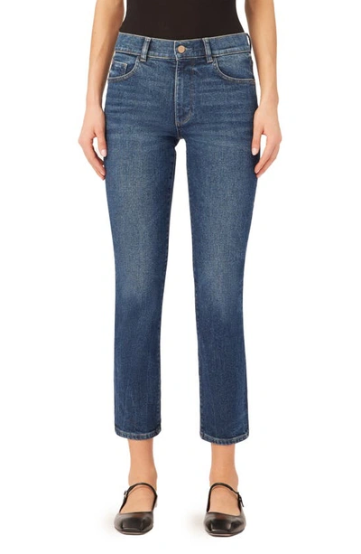 Dl1961 Mila Cigaerette Mid-rise Ankle Jeans In Palmwood