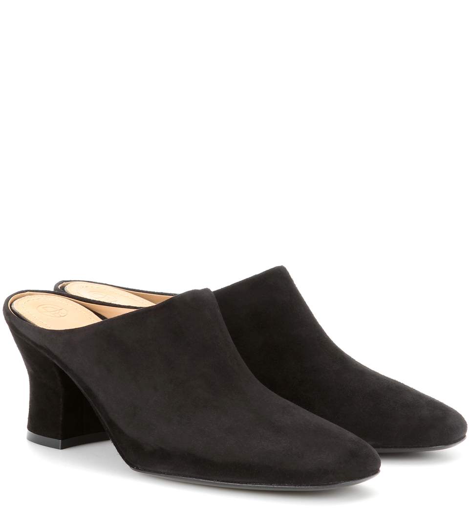 The Row Adele Suede Mules | ModeSens