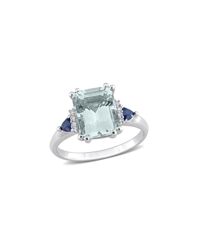 Rina Limor 14k 3.19 Ct. Tw. Diamond & Gemstone Ring