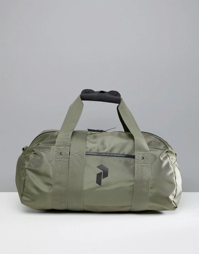 Peak Performance Detour Carryall In Dark Green - Green