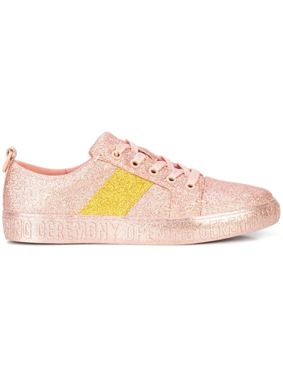 Opening Ceremony Glitter Flat Sneakers