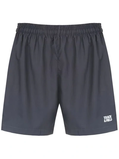 Track & Field Trainer Shorts In Grey