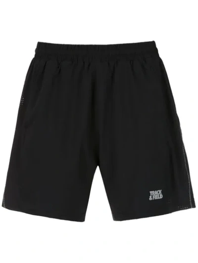 Track & Field Running Shorts In Black