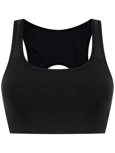 Track & Field Power Compression Top In Black