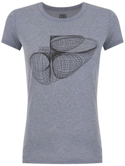 Track & Field Printed T-shirt - Grey