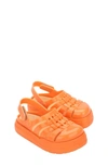 Melissa Kids' Sunday Sandal In Orange