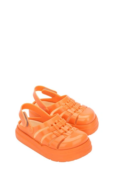Melissa Kids' Sunday Sandal In Orange