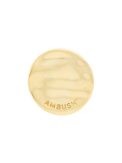 Ambush Logo Engraved Brooch