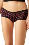 Free People Intimately Fp Hipster Panties In Vintage Rose Combo