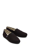 Toms Alpargata Canvas Sneaker In Black