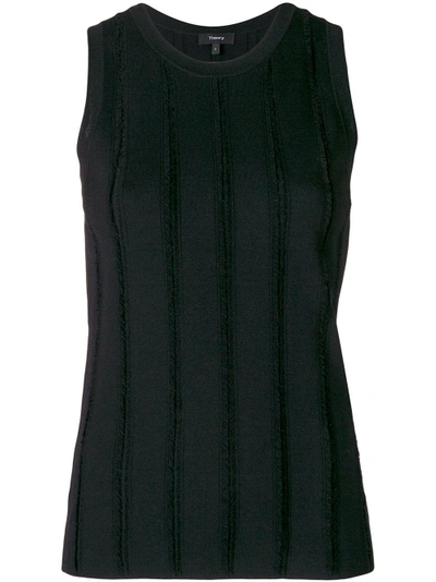 Theory Ribbed Knit Vest Top