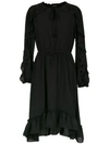Olympiah Juli Ruffled Dress In Black