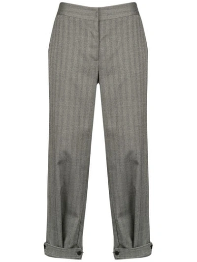 Alcaçuz Colombia Cropped Trousers - Grey