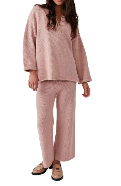Free People Free-est Hailee Knit Set In Dusty Himalayan ModeSens