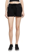 Alala Notch Shorts In Black