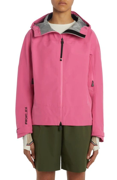 Moncler Meribel连帽夹克 In Pink