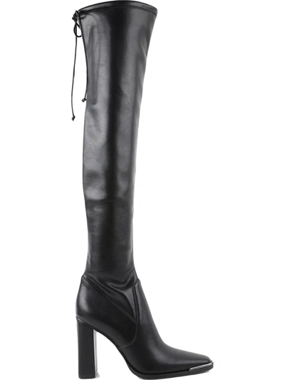 Bcbgeneration Abanna Womens Tall Thigh-high Boots In Black