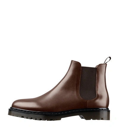 A.p.c. Marley Ankle Boots In Brown
