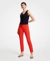 Ann Taylor The Petite Crop Pant - Curvy Fit In Molten Lava