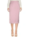 Alessandro Dell'acqua 3/4 Length Skirts In Lilac