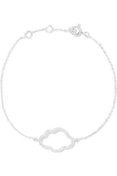 Aamaya By Priyanka Woman Silver-tone Crystal Bracelet Silver