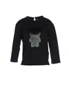 Emporio Armani Sweatshirts In Black