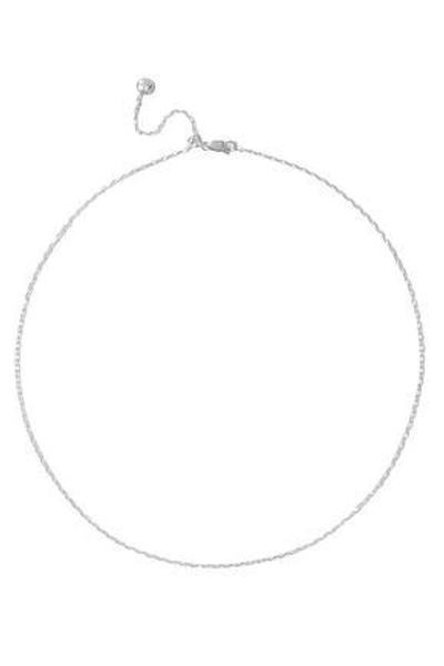 Monica Vinader Woman Sterling Silver Necklace Silver