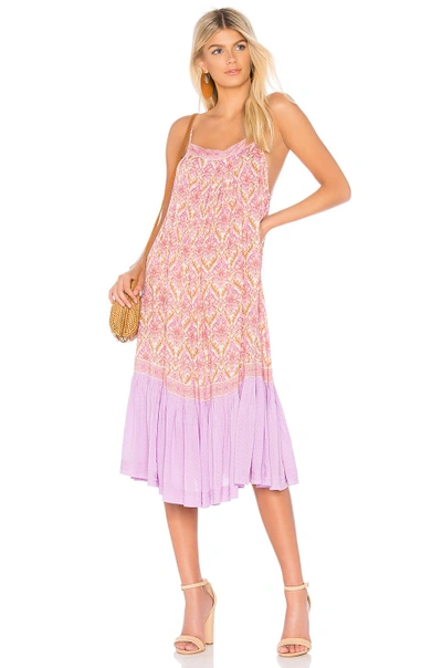 Spell & The Gypsy Collective Jewel Strappy Dress In Pink